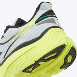 Diadora Men's Nucleo Running Shoe - Silver/Black/Yellow Fl DD - Regular (D) -TrailBlaze Shoes Shop 101 2 2ee13548 a879 4f70 bc12 7b7ff248d305