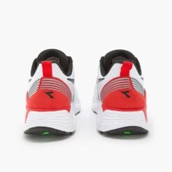 Diadora Men's Vigore 2 Running Shoe - White/Black/Firey Red - Regular (D) -TrailBlaze Shoes Shop 101.179081 C6714 20 HR