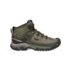 Keen Men's Targhee III Leather Mid Waterproof Hiking Boots - Black Olive/Golden Brown - Regular (D) -TrailBlaze Shoes Shop 1017787 P large