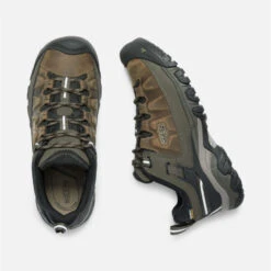 Keen Men's Targhee III Waterproof Hiking Shoe - Bungee Cord/Black - Wide (2E) -TrailBlaze Shoes Shop 1018597 1
