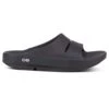 OOfos Unisex OOahh Slide - Black-Regular (D) -TrailBlaze Shoes Shop 1100BLK shot1 932x680 db5e6bd4 88d0 421b 9c35 fafd1caa190d