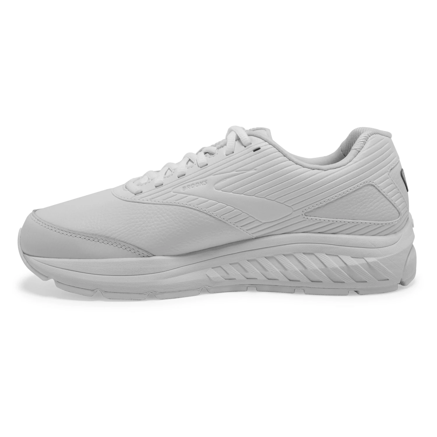 BROOKS Men's Addiction Walker 2 Walking Shoe- White/White- Extra Wide (4E) 5 BROOKS Men's Addiction Walker 2 Walking Shoe- White/White- Extra Wide (4E) - Image 3