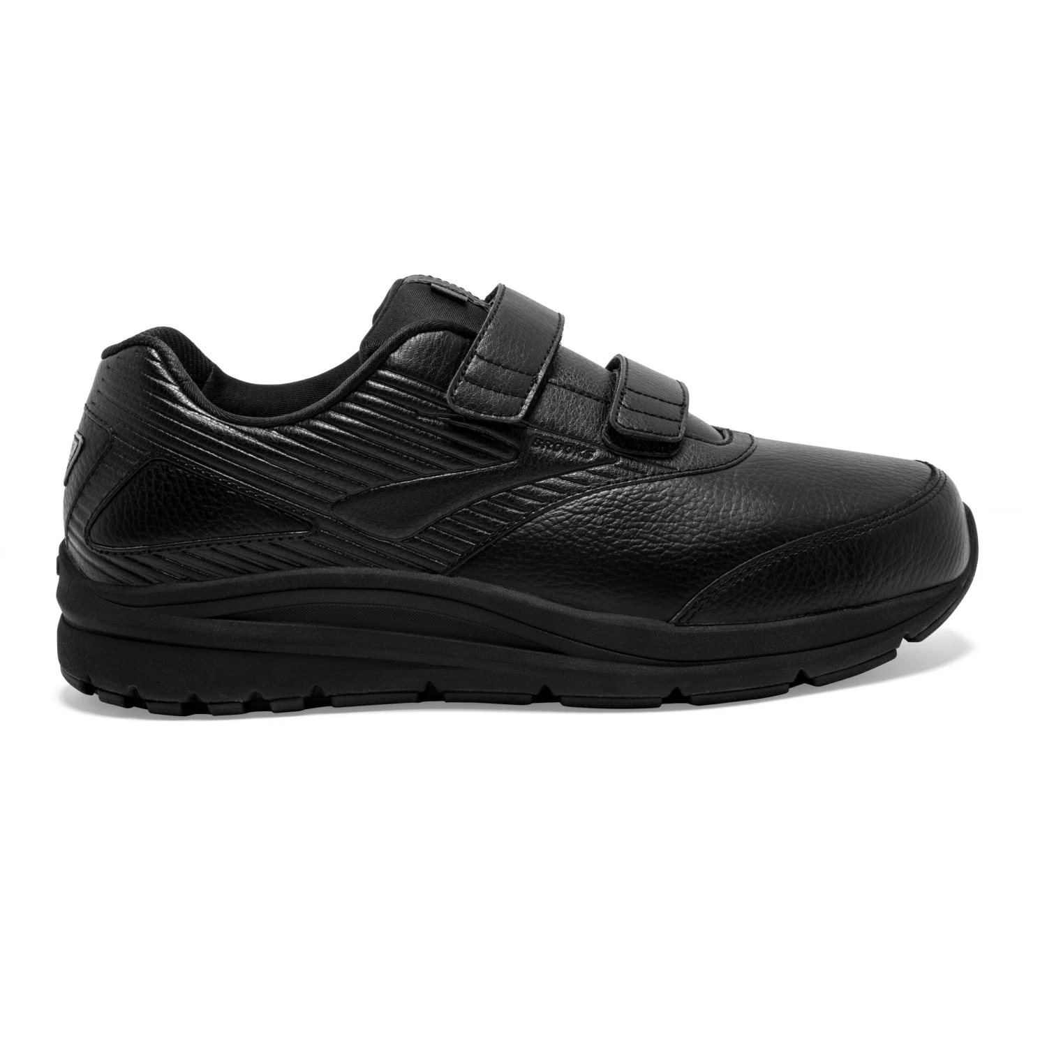 BROOKS Men's Addiction Walker V-Strap 2 Walking Shoe -Black/Black- Regular (D) 2 BROOKS Men's Addiction Walker V-Strap 2 Walking Shoe -Black/Black- Regular (D)