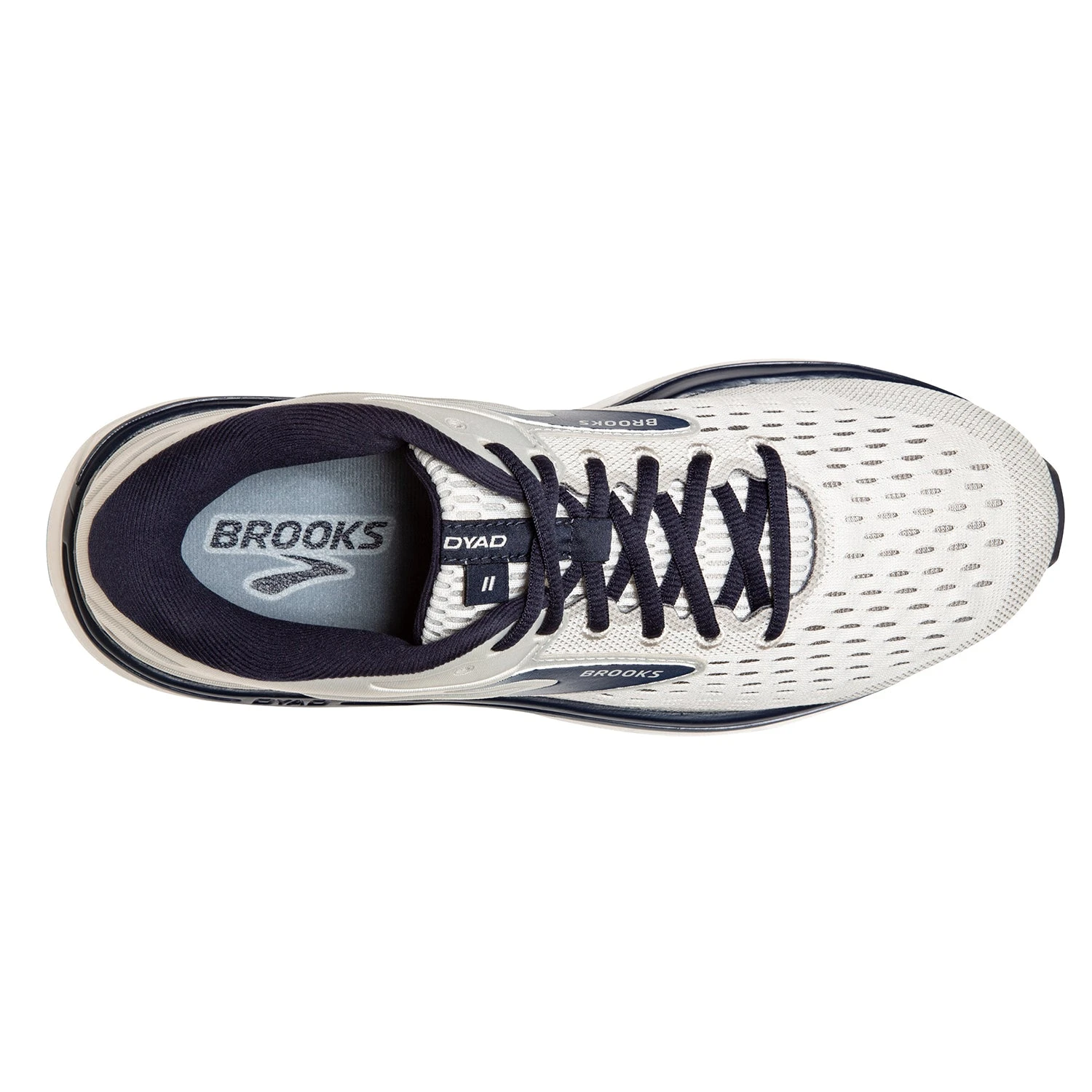 BROOKS Men's Dyad 11 Running Shoe - Antarctica/Grey/Peacoat - Regular (D) 6 BROOKS Men's Dyad 11 Running Shoe - Antarctica/Grey/Peacoat - Regular (D) - Image 4