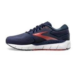 BROOKS Men's Beast 20 Running Shoe - Peacoat/Midnight/Red - Extra Wide (4E) -TrailBlaze Shoes Shop 110327 480 M Beast 20 3
