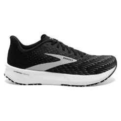 TrailBlaze Shoes Shop 15 BROOKS Men's Hyperion Tempo Running Shoe- Black/Silver/White- Regular (D)