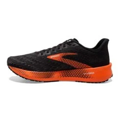 BROOKS Men's Hyperion Tempo Running Shoe- Black/Flame/Grey - Regular (D) -TrailBlaze Shoes Shop 110339 064 M Hyperion Tempo 1