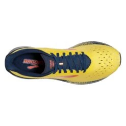 BROOKS Men's Hyperion Tempo Running Shoe- Maize/Titan/Cherry Tomato - Regular (D) -TrailBlaze Shoes Shop 110339 767 O Hyperion Tempo