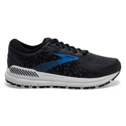 TrailBlaze Shoes Shop 13 BROOKS Men's Addiction GTS 15 Running Shoe- India Ink/Black/Blue - Extra Wide (4E)