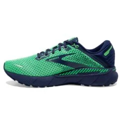 BROOKS Men's Adrenaline GTS 22 Running Shoe- Green/Navy- Regular (D) -TrailBlaze Shoes Shop 110366 362 M Adrenaline GTS 22