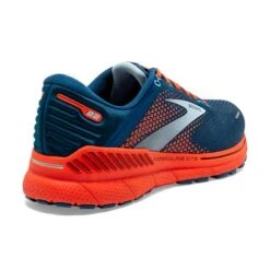 BROOKS Men's Adrenaline GTS 22 Running Shoe - Blue/Light Blue/Orange - Regular (D) -TrailBlaze Shoes Shop 110366 404 H Adrenaline GTS 22