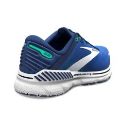 BROOKS Men's Adrenaline GTS 22 Running Shoe - Surf The Web/Blue/Irish Green - Regular (D) -TrailBlaze Shoes Shop 110366 469 H Adrenaline GTS 22 1