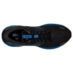 BROOKS Men's Ghost 14 Running Shoe - Black/Blackened Pearl/Blue — Regular (D) 12 BROOKS Men's Ghost 14 Running Shoe - Black/Blackened Pearl/Blue — Regular (D) -TrailBlaze Shoes Shop 110369 056 O Ghost 14 31910983 5109 498c 9b5b 7c30c29ddf96