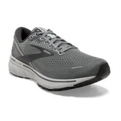 BROOKS Men's Ghost 14 Running Shoe - Grey/Alloy/Oyster — Regular (D) -TrailBlaze Shoes Shop 110369 067 A Ghost 14 83e1f6de 1550 439c 8038 cc7cfbe8d896
