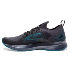 BROOKS Men's Levitate StealthFit 5 Running Shoe- Black/Ebony/Crystal Teal- Regular (D) -TrailBlaze Shoes Shop 110372 091 M Levitate StealthFit 5