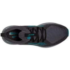 BROOKS Men's Levitate StealthFit 5 Running Shoe- Black/Ebony/Crystal Teal- Regular (D) -TrailBlaze Shoes Shop 110372 091 O Levitate StealthFit 5
