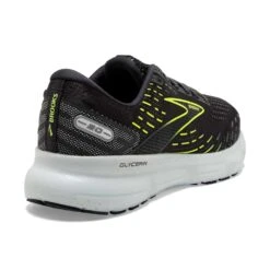BROOKS Men's Glycerin 20 Running Shoe- Ebony/White/Nightlife - Regular (D) -TrailBlaze Shoes Shop 110382 047 H Glycerin 20