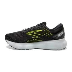 BROOKS Men's Glycerin 20 Running Shoe- Ebony/White/Nightlife - Regular (D) -TrailBlaze Shoes Shop 110382 047 M Glycerin 20