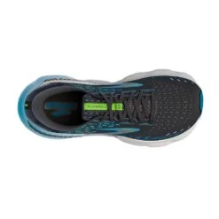 BROOKS Men's Glycerin GTS 20 Running Shoes - Black/Hawaiian Ocean/Green - Regular (D) -TrailBlaze Shoes Shop 110383 006 O Glycerin GTS 20