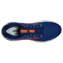 BROOKS Men's Glycerin GTS 20 Running Shoe - Blue Depths/Palace Blue/Orange - Regular (D) -TrailBlaze Shoes Shop 110383 444 O Glycerin GTS 20 c68f8725 dabf 4b2f b1b6 a4e781c986de
