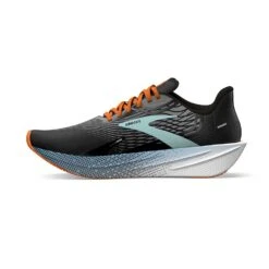 BROOKS Men's Hyperion Max Running Shoe- Black/Grey/Orange Clown Fish - Regular (D) -TrailBlaze Shoes Shop 110390 019 M Hyperion Max