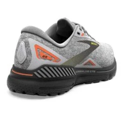 BROOKS Adrenaline GTS 23 (D) - Oyster/Black/Red Orange -TrailBlaze Shoes Shop 110391 017 H Adrenaline GTS 23
