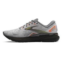 BROOKS Adrenaline GTS 23 (D) - Oyster/Black/Red Orange -TrailBlaze Shoes Shop 110391 017 M Adrenaline GTS 23