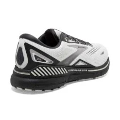 BROOKS Men's Adrenaline GTS 23 Running Shoe- Oyster/Ebony/Alloy- Regular (D) -TrailBlaze Shoes Shop 110391 065 H Adrenaline GTS 23