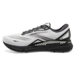 BROOKS Men's Adrenaline GTS 23 Running Shoe- Oyster/Ebony/Alloy- Regular (D) -TrailBlaze Shoes Shop 110391 065 M Adrenaline GTS 23