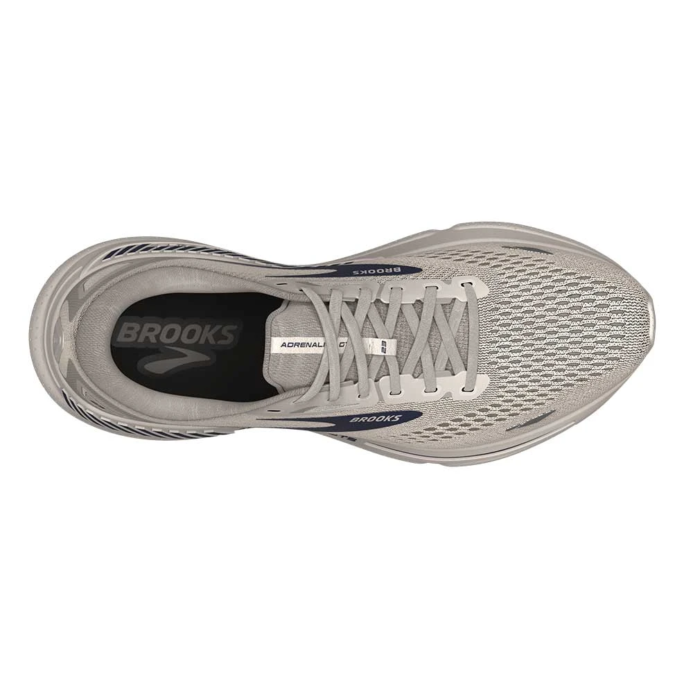 BROOKS Adrenaline GTS 23 (D) - Crystal Grey/Surkthe Web/Grey 8 BROOKS Adrenaline GTS 23 (D) - Crystal Grey/Surkthe Web/Grey - Image 6