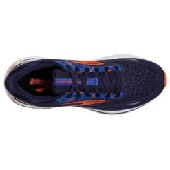 BROOKS Men's Adrenaline GTS 23 Running Shoe - Peacoat/Orange/Surf The Web- Regular (D) -TrailBlaze Shoes Shop 110391 438 O Adrenaline GTS 23