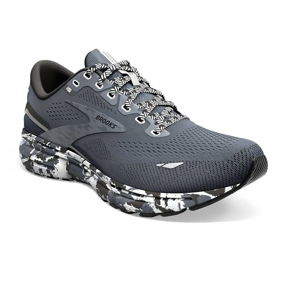 BROOKS Men's Ghost 15 Running Shoe - Ebony/Black/Oyster - Regular (D) 5 BROOKS Men's Ghost 15 Running Shoe - Ebony/Black/Oyster - Regular (D) - Image 3