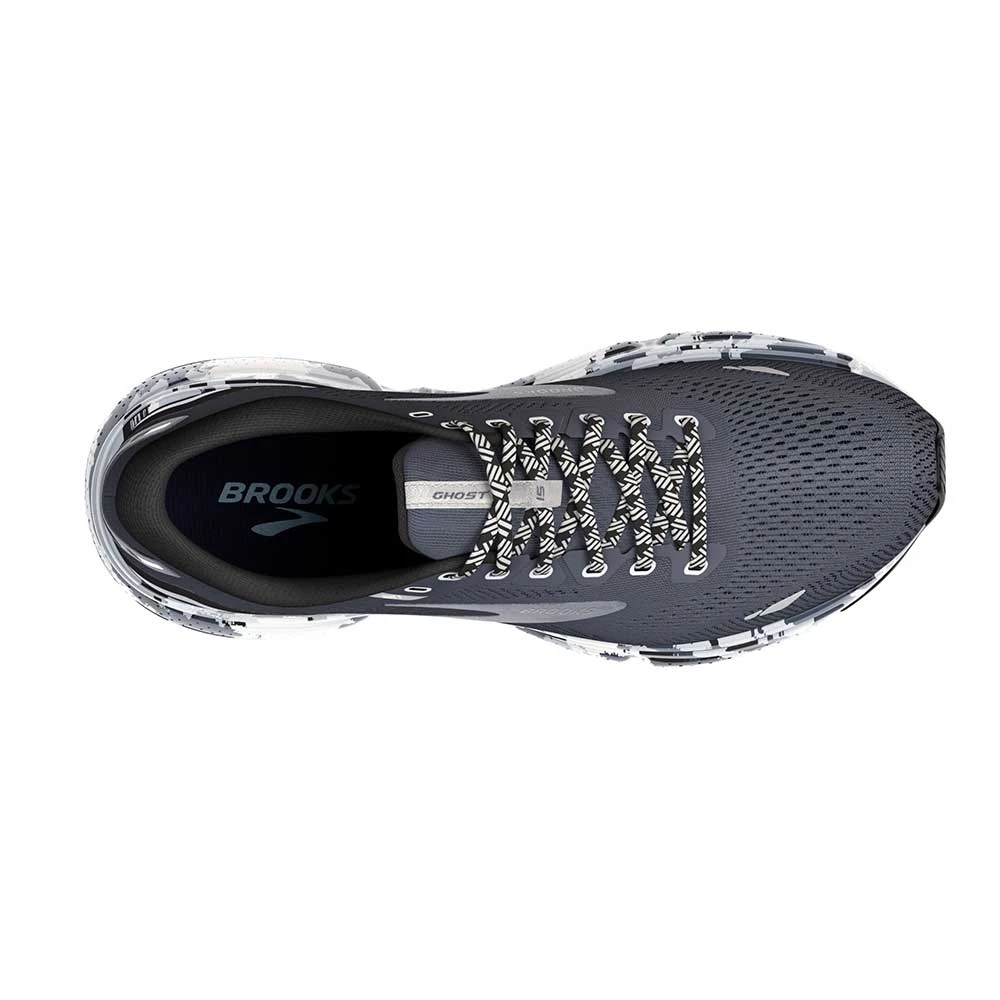BROOKS Men's Ghost 15 Running Shoe - Ebony/Black/Oyster - Regular (D) 7 BROOKS Men's Ghost 15 Running Shoe - Ebony/Black/Oyster - Regular (D) - Image 5