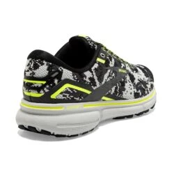BROOKS Men's Ghost 15 Camo Running Shoe - Black/Ebony/Nightlife - Regular (D) -TrailBlaze Shoes Shop 110393 029 H Ghost 15