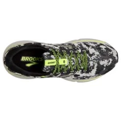 BROOKS Men's Ghost 15 Camo Running Shoe - Black/Ebony/Nightlife - Regular (D) -TrailBlaze Shoes Shop 110393 029 O Ghost 15