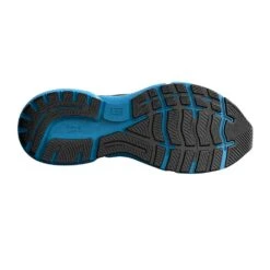BROOKS Men's Ghost 15 Running Shoe- Black/Blackened Pearl/Blue- Regular (D) -TrailBlaze Shoes Shop 110393 056 S Ghost 15