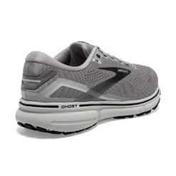 BROOKS Men's Ghost 15 Running Shoe - Alloy/Oyster/Black- Narrow (B) -TrailBlaze Shoes Shop 110393 098 H Ghost 15 1a63b65f e954 4f74 9d28 b10828d9b2b6