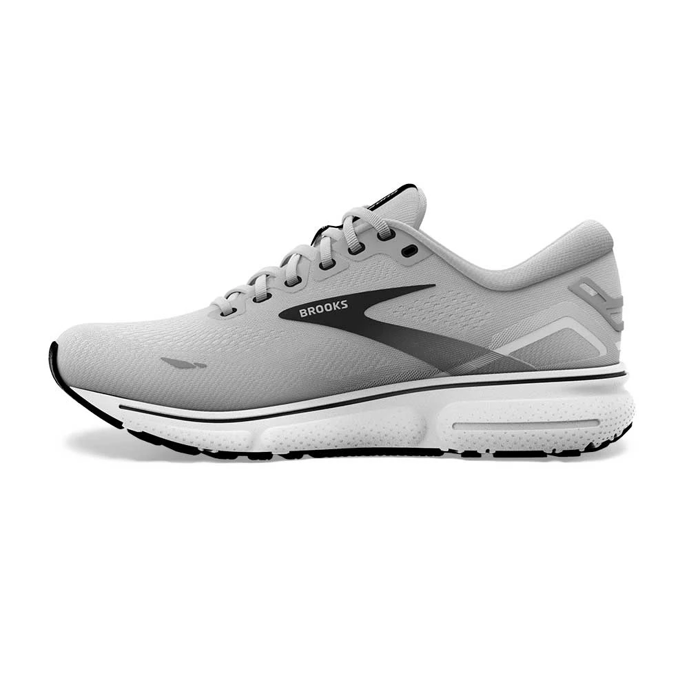 BROOKS Men's Ghost 15 Running Shoe- Alloy/Oyster/Black- Regular (D) 5 BROOKS Men's Ghost 15 Running Shoe- Alloy/Oyster/Black- Regular (D) - Image 3