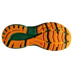 BROOKS Men's Ghost 15 Run Lucky Running Shoe- Green/White/Orange- Regular (D) -TrailBlaze Shoes Shop 110393 371 S Ghost 15