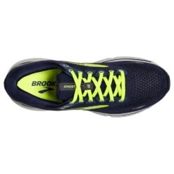 BROOKS Men's Ghost 15 Running Shoe - Peacoat/Nightlife/Grey -TrailBlaze Shoes Shop 110393 429 O Ghost 15