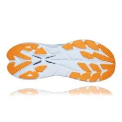 Hoka Men's Bondi X Running Shoe - White/Evening Primrose - Regular (D) -TrailBlaze Shoes Shop 1113512 WEPR 6 1