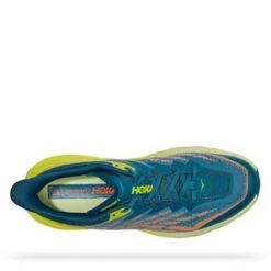 Hoka Men's Speedgoat 5 Trail Shoes - Blue Coral/Evening Primrose - Regular (D) -TrailBlaze Shoes Shop 1123157 BCEP 5