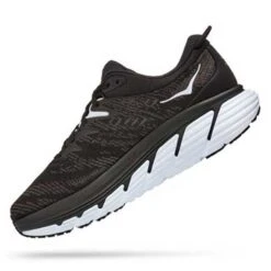Hoka Men's Gaviota 4 Running Shoe - Black/White - Regular (D) -TrailBlaze Shoes Shop 1123198 BWHT 4