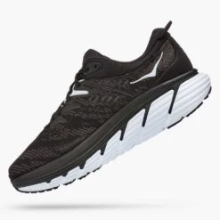 Hoka Men's Gaviota 4 - Black/White - Wide (2E) -TrailBlaze Shoes Shop 1123198 BWHT 4 3398f32c f28d 4dc5 ba8e 80c1ea2bb096