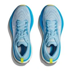 Hoka Men's Bondi 8 Running Shoe - Airy Blue/Diva Blue - Wide (2E) -TrailBlaze Shoes Shop 1123202 ABDB 2