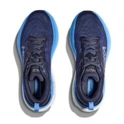 Hoka Men's Bondi 8 Running Shoe - Outer Space/All Aboard - Regular (D) -TrailBlaze Shoes Shop 1123202 OSAA 2