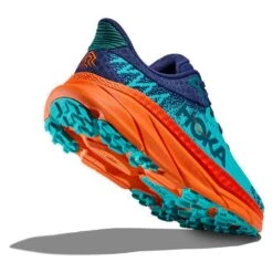 Hoka Men's Challenger ATR 7 Trail Running Shoe - Ceramic/Vibrant Orange- Regular (D) -TrailBlaze Shoes Shop 1134497 CVOR 4