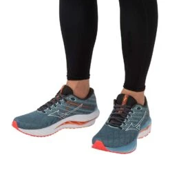 Mizuno Men's Wave Inspire 19 Running Shoe- Provincial Blue/White- Regular (D) -TrailBlaze Shoes Shop 1280 I4DmyIZKWa873ocD