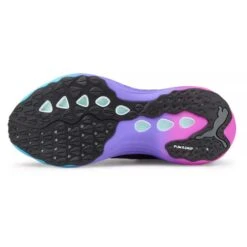 Men's Foreverrun Nitro Sunset Running Shoe - Puma Black/Luminous Blue/Electric Orchid- Regular (D) -TrailBlaze Shoes Shop 38000701 BlackBlue SOLE