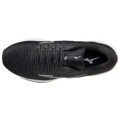 Mizuno Men's Wave Inspire 18 Waveknit Running Shoe- Ebony - Regular (D) -TrailBlaze Shoes Shop 411356 EYEY 04